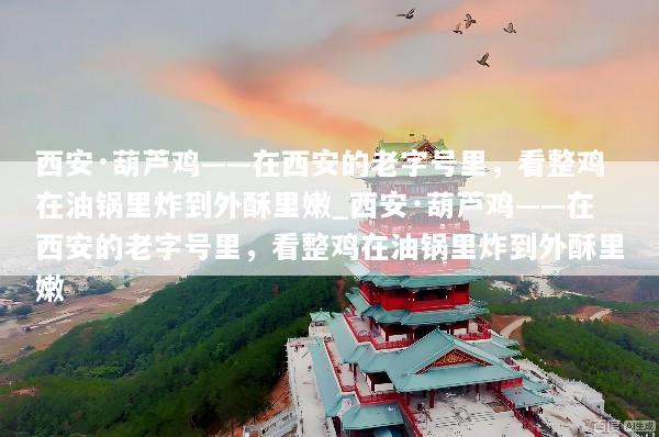 西安·葫芦鸡——在西安的老字号里，看整鸡在油锅里炸到外酥里嫩_西安·葫芦鸡——在西安的老字号里，看整鸡在油锅里炸到外酥里嫩