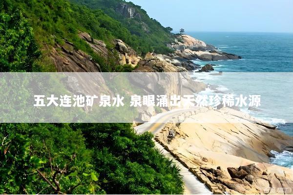 五大连池矿泉水 泉眼涌出天然珍稀水源